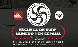 Escuela Cantabra de Surf / Surf School of Cantabria en Somo
